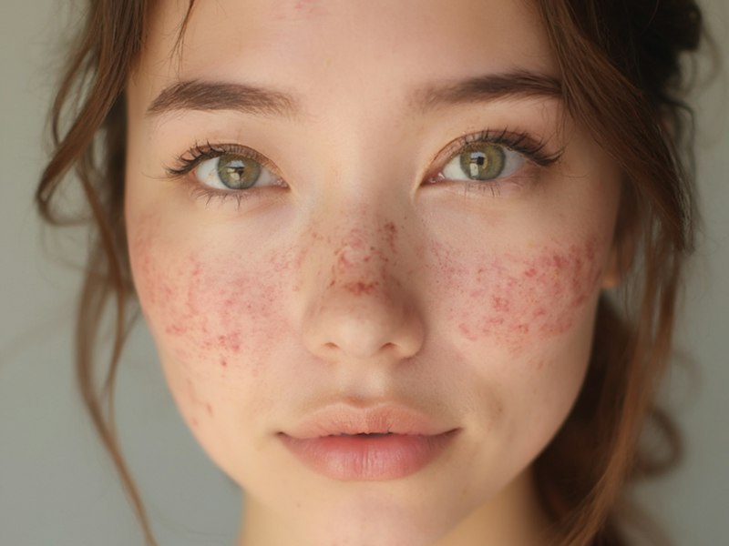 Làn da nhạy cảm dễ ửng đỏ